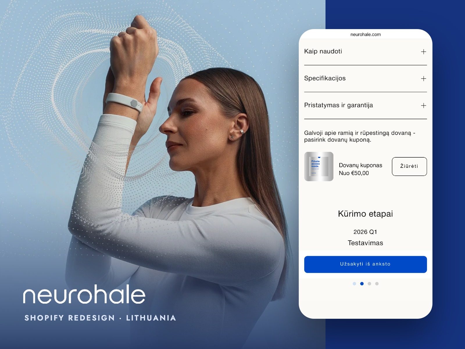 Neurohale: mano darbas